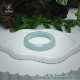  Vòng Khối Lam Thiên Không Ngọc Phỉ Thúy Myanmar Type A Cao Cấp Bản Hẹ KT 12.9 x 8.4 x 55.2 (Không Kén Mệnh) DJL G25.5115 
