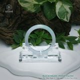  Vòng Khối Ngọc Phỉ Thúy Bạch Ngọc Phớt Xanh Cao Cấp Bản Hẹ KT: 11.9 x 7.6 x 53.6 (Không Kén Mệnh) 9261793 