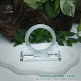  Vòng Khối Ngọc Phỉ Thúy Bạch Ngọc Phớt Xanh Cao Cấp Bản Hẹ KT: 11.8 x 7.9 x 55 (Không Kén Mệnh) DJL G25.4677 