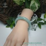  Vòng Khối Lam Thiên Không Ngọc Phỉ Thúy Myanmar Type A Cao Cấp Bản Hẹ KT 11.8 x 8.2 x 53.2 (Không Kén Mệnh) 9261794 