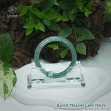  Vòng Khối Ngọc Phỉ Thúy Băng Thanh Lam Thủy Cao Cấp Bản Hẹ KT: 9.4 x 7.8 x 53.9 (Không Kén Mệnh) 9261510 