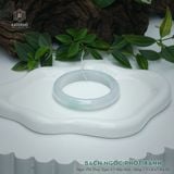  Vòng Khối Ngọc Phỉ Thúy Bạch Ngọc Phớt Xanh Cao Cấp Bản Hẹ KT: 11.8 x 7.9 x 55 (Không Kén Mệnh) DJL G25.4677 