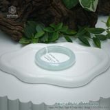  Vòng Khối Ngọc Phỉ Thúy Bạch Ngọc Phớt Xanh Cao Cấp Bản Hẹ KT: 12.2 x 7.9 x 55.3 (Không Kén Mệnh) 9261795 