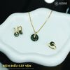  Bộ Trang Sức Thiết Kế Bích Điếu Cát Vận Ngọc Bích Canada (Không Kén Mệnh) Độc Quyền Katgems 