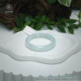  Vòng Khối Ngọc Phỉ Thúy Bạch Ngọc Phớt Xanh Cao Cấp Bản Hẹ KT: 12.2 x 7.9 x 55.3 (Không Kén Mệnh) 9261795 