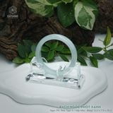  Vòng Khối Ngọc Phỉ Thúy Bạch Ngọc Phớt Xanh Cao Cấp Bản Hẹ KT: 12.2 x 7.9 x 55.3 (Không Kén Mệnh) 9261795 