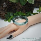  Vòng Khối Ngọc Phỉ Thúy Sơn Thủy Lưu Vân Cao Cấp Bản Hẹ KT: 13.2 x 8 x 54.5 (Không Kén Mệnh) 8262118 