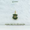  Charm Treo Túi Tiền Kim Bảo Vàng Trang Sức Thiết Kế Mặt Ngọc Bích Canada (Không Kén Mệnh) 