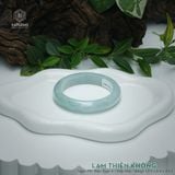  Vòng Khối Lam Thiên Không Ngọc Phỉ Thúy Myanmar Type A Cao Cấp Bản Hẹ KT 12.9 x 8.4 x 55.2 (Không Kén Mệnh) DJL G25.5115 