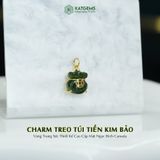  Charm Treo Túi Tiền Kim Bảo Ngọc Bích Canada (Không Kén Mệnh) 