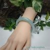  Vòng Khối Lam Thiên Không Ngọc Phỉ Thúy Myanmar Type A Cao Cấp Bản Hẹ KT 12.9 x 8.4 x 55.2 (Không Kén Mệnh) 