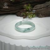  Vòng Khối Ngọc Phỉ Thúy Thanh Lục Phiêu Hoa Cao Cấp Bản Hẹ KT: 13.2 x 7.5 x 56.5  (Không Kén Mệnh) 261823 