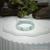  Vòng Khối Ngọc Phỉ Thúy Thanh Lục Phiêu Hoa Cao Cấp Bản Hẹ KT: 12.8 x 8.2 x 61.5  (Không Kén Mệnh) 261812 