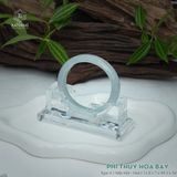  Vòng Khối Ngọc Phỉ Thúy Hoa Bay Cao Cấp Bản Oval KT: 11.8 x 7 x 49.3 x 54 (Không Kén Mệnh) 2617448 