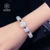  Vòng Dây Cáp Ngọc Tím Tử La Lan Ngũ Điếu Mix Hồ Ly, Cỏ 4 Lá (Không Kén Mệnh) 