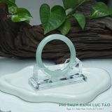  Vòng Khối Ngọc Phỉ Thúy Xanh Lục Táo Cao Cấp Bản Đũa KT: 9.4 x 8.7 x 54.1 (Không Kén Mệnh) 2618277 