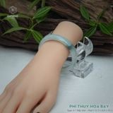  Vòng Khối Ngọc Phỉ Thúy Hoa Bay Cao Cấp Bản Hẹ KT: 12.3 x 6.8 x 55.3 (Không Kén Mệnh) 2617445 