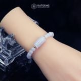  Vòng Đơn Ngọc Phỉ Thúy Tím Tử La Lan Mix Lu Thống 6.8ly (Không Kén Mệnh) Vip-12007003/3 