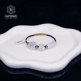  Vòng Dây Cáp Ngọc Tím Tử La Lan Ngũ Điếu Mix Cỏ Bốn Lá Và Bà Hồ Ly Phượng VIP (Không Kén Mệnh) 