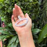  Vòng Đơn Ngọc Phỉ Thúy Tím Tử La Lan Mix Ngũ Điếu 6.8ly (Không Kén Mệnh) Vip-12007003/3 