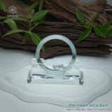  Vòng Khối Ngọc Phỉ Thúy Hoa Bay Cao Cấp Bản Hẹ KT: 12.3 x 6.8 x 55.3 (Không Kén Mệnh) 2617445 