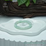  Vòng Khối Ngọc Phỉ Thúy Xanh Lục Táo Cao Cấp Bản Đũa KT: 9.4 x 8.7 x 54.1 (Không Kén Mệnh) 2618277 