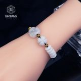  Vòng Dây Cáp Ngọc Tím Tử La Lan Ngũ Điếu Mix Cỏ Bốn Lá Và Bà Hồ Ly Phượng VIP (Không Kén Mệnh) 