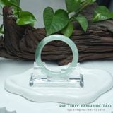  Vòng Khối Ngọc Phỉ Thúy Xanh Lục Táo Cao Cấp Bản Đũa KT: 9.8 x 9.6 x 55.9 (Không Kén Mệnh) 2618274 
