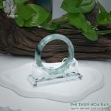  Vòng Khối Ngọc Phỉ Thúy Hoa Bay Cao Cấp Bản Hẹ KT: 12.8 x 8.7 x 57.3 (Không Kén Mệnh) 8261101 