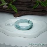  Vòng Khối Ngọc Phỉ Thúy Hoa Bay Cao Cấp Bản Hẹ KT: 14 x 7.9 x 54.5 (Không Kén Mệnh) 2617442 
