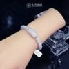  Vòng Đơn Ngọc Phỉ Thúy Tím Tử La Lan Mix Lu Thống 6.8ly (Không Kén Mệnh) Vip-12007003/3 