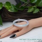  Vòng Khối Phỉ Thúy Tử La Ngọc Ngân Cao Cấp Bản Đũa KT: 7.9 x 8.5 x 55.5 (Không Kén Mệnh) 2618276 