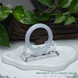  Vòng Khối Phỉ Thúy Tử La Ngọc Ngân Cao Cấp Bản Hẹ KT: 12.1 x 9.4 x 55.4 (Không Kén Mệnh) 2618283 