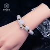  Vòng Dây Cáp Ngọc Tím Tử La Lan Ngũ Điếu Mix Hồ Ly, Túi Tiền Lu Thống, Cỏ 4 Lá (Không Kén Mệnh) 
