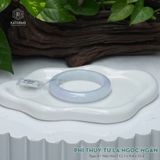  Vòng Khối Phỉ Thúy Tử La Ngọc Ngân Cao Cấp Bản Hẹ KT: 12.1 x 9.4 x 55.4 (Không Kén Mệnh) 2618283 