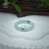  Vòng Khối Ngọc Phỉ Thúy Hoa Bay Cao Cấp Bản Hẹ KT: 12.3 x 6.8 x 55.3 (Không Kén Mệnh) 2617445 