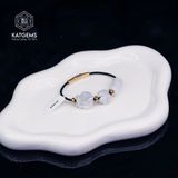  Vòng Dây Cáp Ngọc Tím Tử La Lan Ngũ Điếu Mix Cỏ Bốn Lá Và Bà Hồ Ly Phượng VIP (Không Kén Mệnh) 