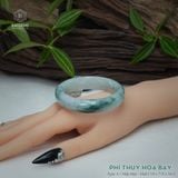  Vòng Khối Ngọc Phỉ Thúy Hoa Bay Cao Cấp Bản Hẹ KT: 14 x 7.9 x 54.5 (Không Kén Mệnh) 2617442 