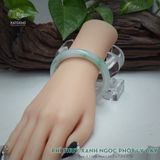  Vòng Khối Phỉ Thúy Xanh Ngọc Phớt Lý Cay Cao Cấp Bản Hẹ KT: 10.5 x 7.5 x 57.5 (Không Kén Mệnh) 2618281 