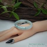  Vòng Khối Ngọc Phỉ Thúy Hoa Bay Cao Cấp Bản Hẹ KT: 12.3 x 6.8 x 55.3 (Không Kén Mệnh) 2617445 