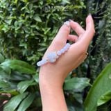  Vòng Đơn Ngọc Phỉ Thúy Tím Tử La Lan Mix Hồ Ly Phượng 6.8ly (Không Kén Mệnh) Vip-12007003/3 
