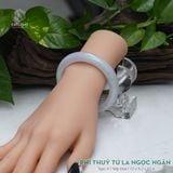  Vòng Khối Phỉ Thúy Tử La Ngọc Ngân Cao Cấp Bản Hẹ KT: 12 x 9.2 x 55.4 (Không Kén Mệnh) 2618280 