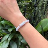  Vòng Đơn Ngọc Phỉ Thúy Tím Tử La Lan Mix Ngũ Điếu 6.8ly (Không Kén Mệnh) Vip-12007003/3 