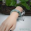  Vòng Khối Ngọc Phỉ Thúy Hoa Bay Cao Cấp Bản Hẹ KT: 12.8 x 8.7 x 57.3 (Không Kén Mệnh) 8261101 