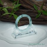  Vòng Khối Ngọc Phỉ Thúy Hoa Bay Cao Cấp Bản Hẹ KT: 11.1 x 8.3 x 54.3 (Không Kén Mệnh) 2617444 