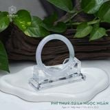  Vòng Khối Phỉ Thúy Tử La Ngọc Ngân Cao Cấp Bản Đũa KT: 7.9 x 8.5 x 55.5 (Không Kén Mệnh) 2618276 