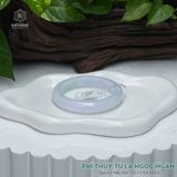 Vòng Khối Phỉ Thúy Tử La Ngọc Ngân Cao Cấp Bản Hẹ KT: 12.1 x 9.4 x 55.4 (Không Kén Mệnh) 2618283 