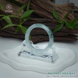  Vòng Khối Ngọc Phỉ Thúy Hoa Bay Cao Cấp Bản Hẹ KT: 12.3 x 8.5 x 55.8 (Không Kén Mệnh) 2617443 