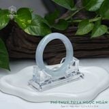  Vòng Khối Phỉ Thúy Tử La Ngọc Ngân Cao Cấp Bản Hẹ KT: 12.5 x 9.5 x 55.4 (Không Kén Mệnh) 2618282 