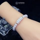  Vòng Đơn Ngọc Phỉ Thúy Tím Tử La Lan Mix Ngũ Điếu 6.8ly (Không Kén Mệnh) Vip-12007003/3 